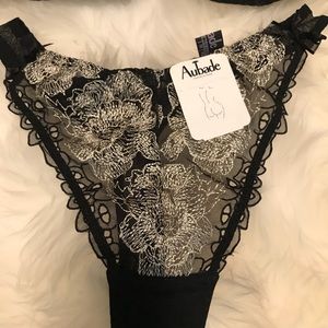 Aubade Black Thong